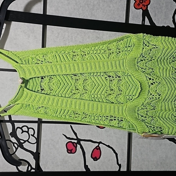 House of Harlow 1960 Lime Crochet Maxi Dress XS‎ NWT - Picture 8 of 13